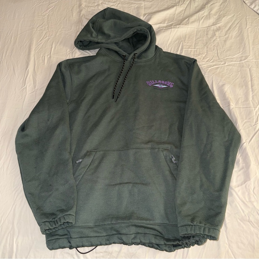 Billabong Dark Green Hooded Sweater